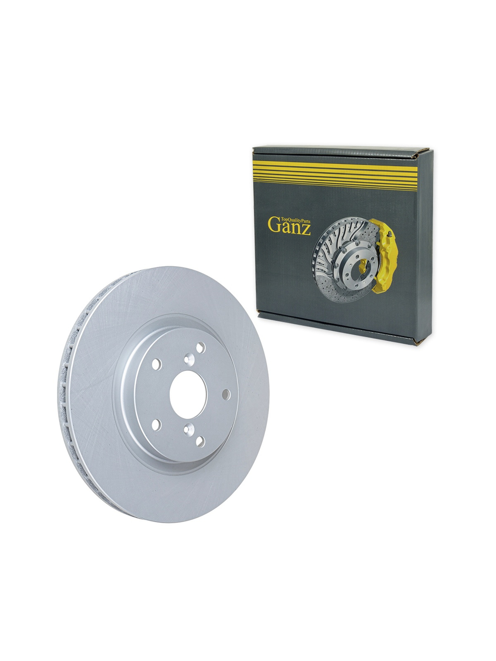 Диск тормозной передний с покрытием для Geely GS 16- GANZ GIJ10161