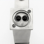 Смеситель для раковины, Frap, корот изл, с картриджем, нерж, F10804-2