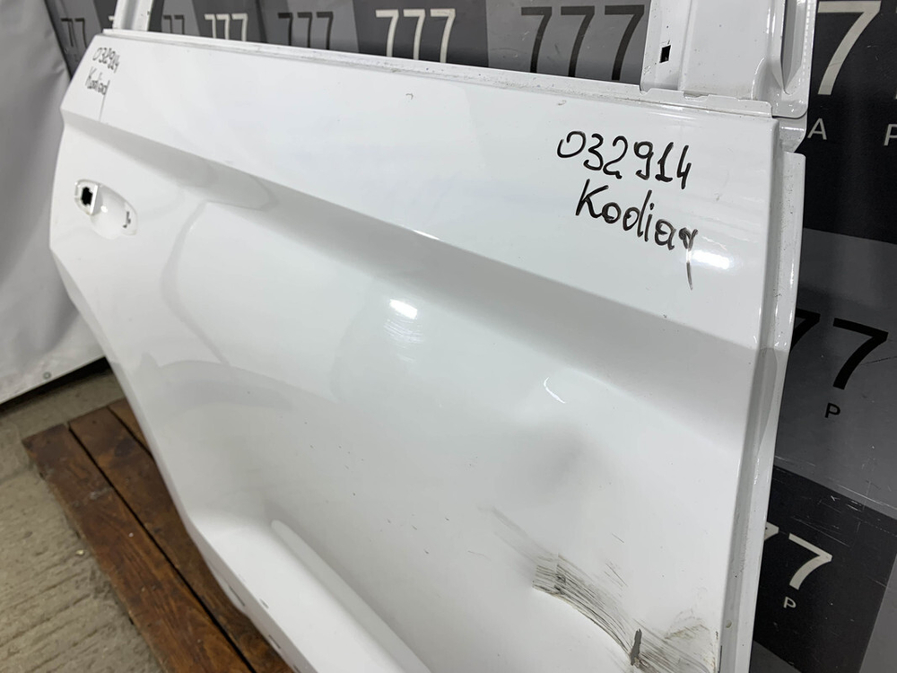 Дверь задняя правая Skoda Kodiaq 16-нв Б/У Оригинал 565833052