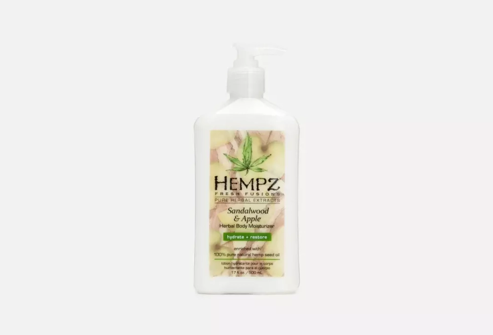 HEMPZ sandalwood & apple молочко для тела 500мл