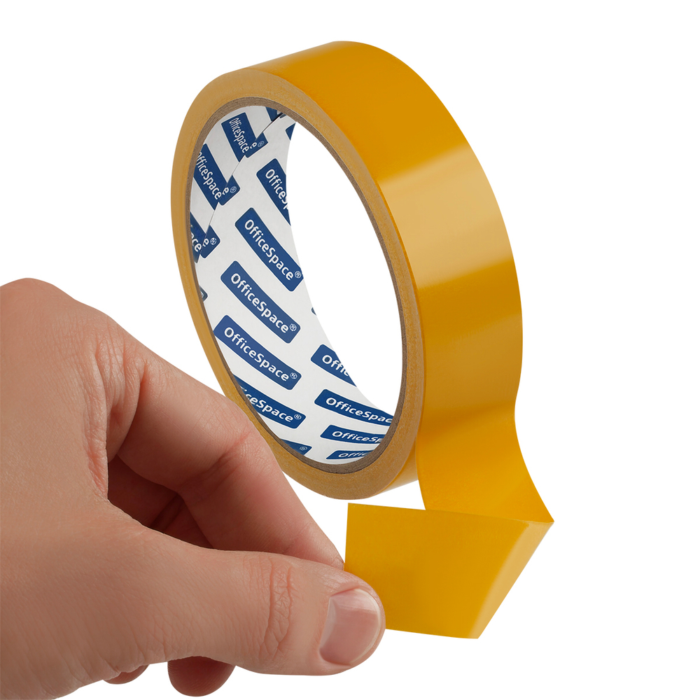 Клейкая лента двусторонняя OfficeSpace, 25мм*10м, полипропилен