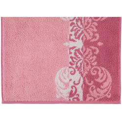 Элитное полотенце махровое Vienna Ornament розовое от Vossen Австрия