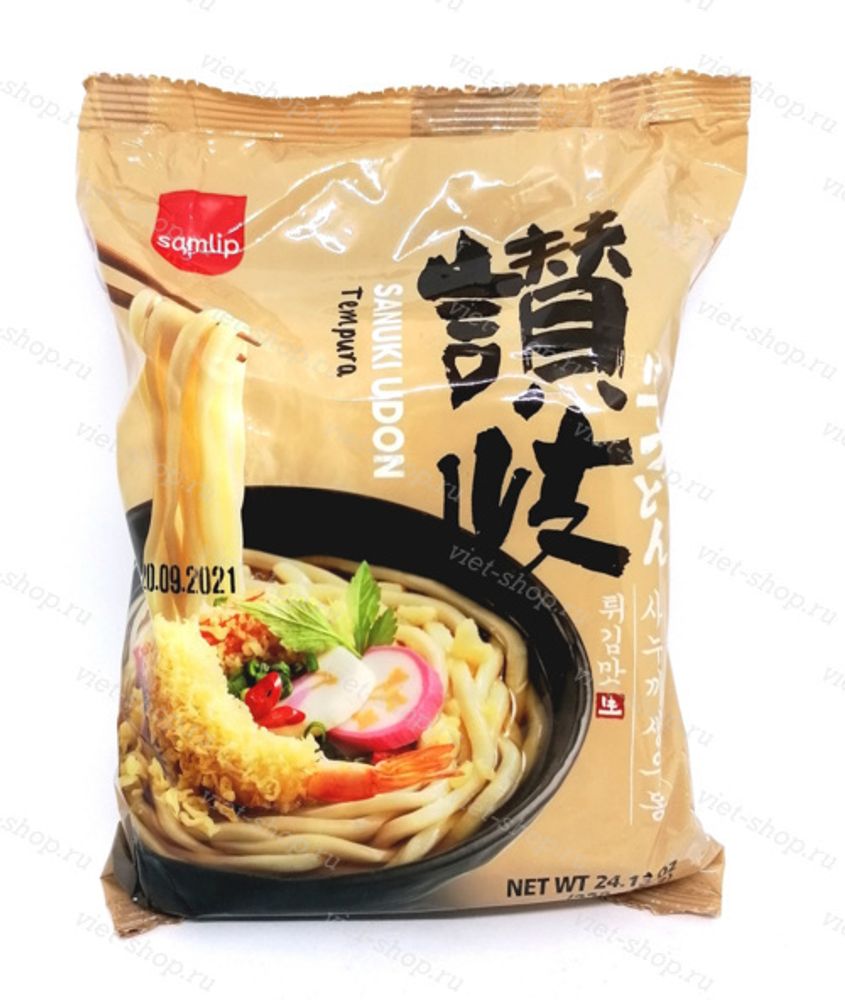 Удон (лапша) темпура Samlip Sunuki Udon., Корея, 684 гр.