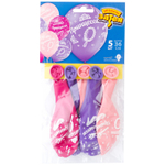 Набор латексных шаров «Принцесса», 36 см, 5 шт