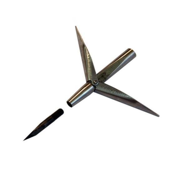 Наконечник Жерех, 2 лепестка, скручивающаяся голова