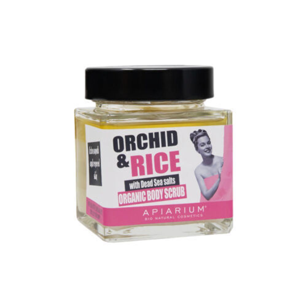 Скраб для тела APIARIUM Orchid & Rice Organic Body scrub 410 gr