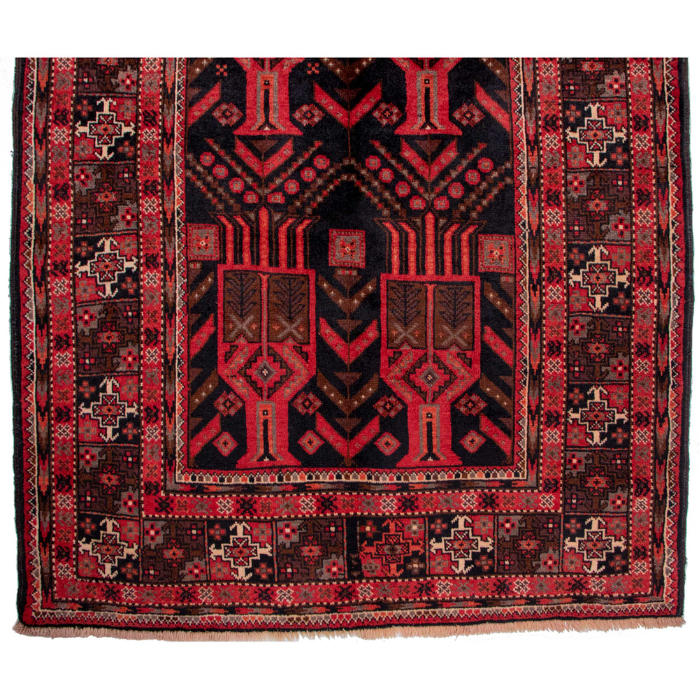 Персидский ковер ручной работы Zabol (290 × 120 см) 220210205 Иран