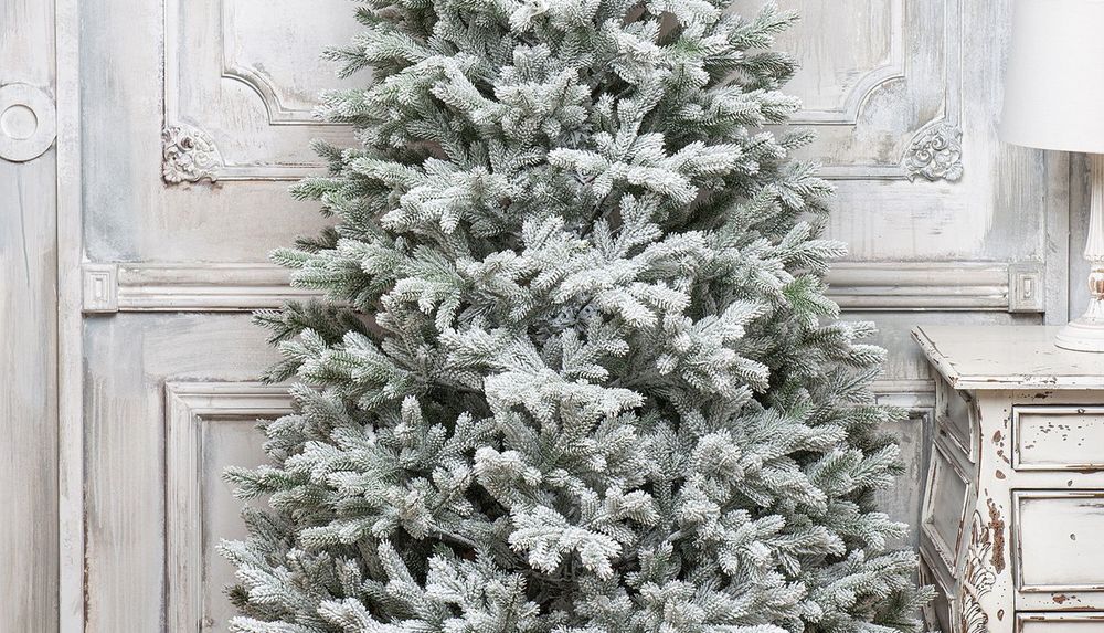 Заснеженная елка «Алтайская» (Литая хвоя) от 1.8 м до 3 м