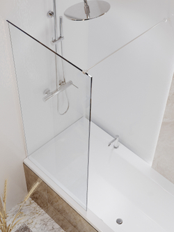 Ограждение на ванну WeltWasser  WW100 Арт. 100G1-90  10000001227 прямоугольная-ассиметричная