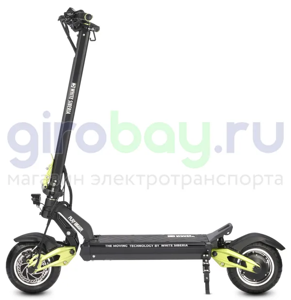 Электросамокат WHITE SIBERIA NERPA PRO 3600W Elka Green (зеленый) фото 6 фото №11