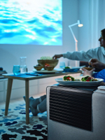 Подставка для подлокотников IKEA RODEBY (РОДЕБИ), Бамбук, Черный