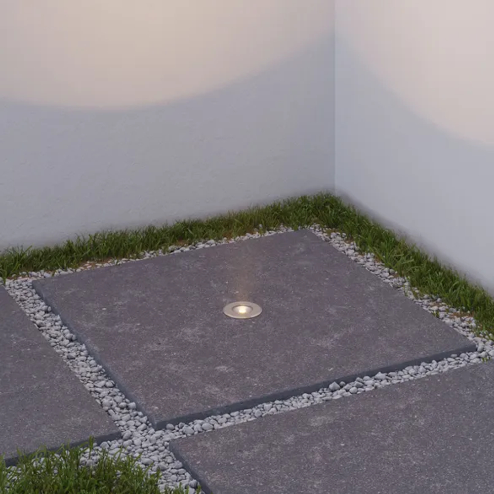 Светильник ART-GROUND-SLIM-R110-6W Warm3000 (SL, 35 deg, 24V) (Arlight, IP67 Металл, 3 года) 038163