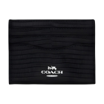 Картхолдеры и кошельки COACH Card Case Slim 10 Logo, CR844-SVBK
