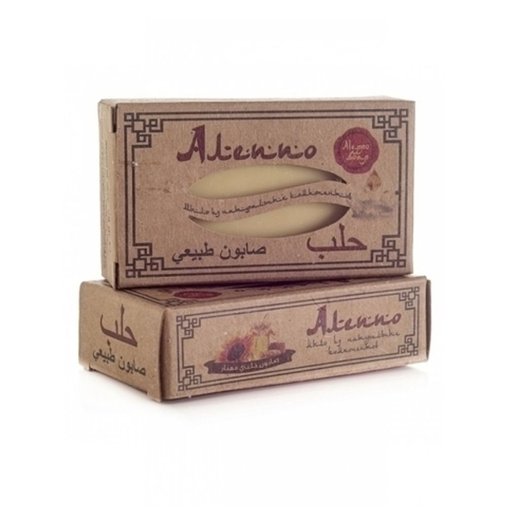 Мыло Алеппо &quot;Кремовое&quot; Оливковое с медом Aleppo Soap 75 г