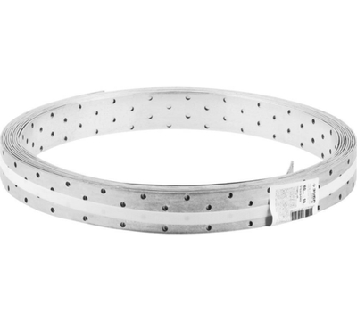 ЗУБР ПЛ-2.0, 40 x 2 мм, 10 м, цинк, перфорированная монтажная лента (310245-040)