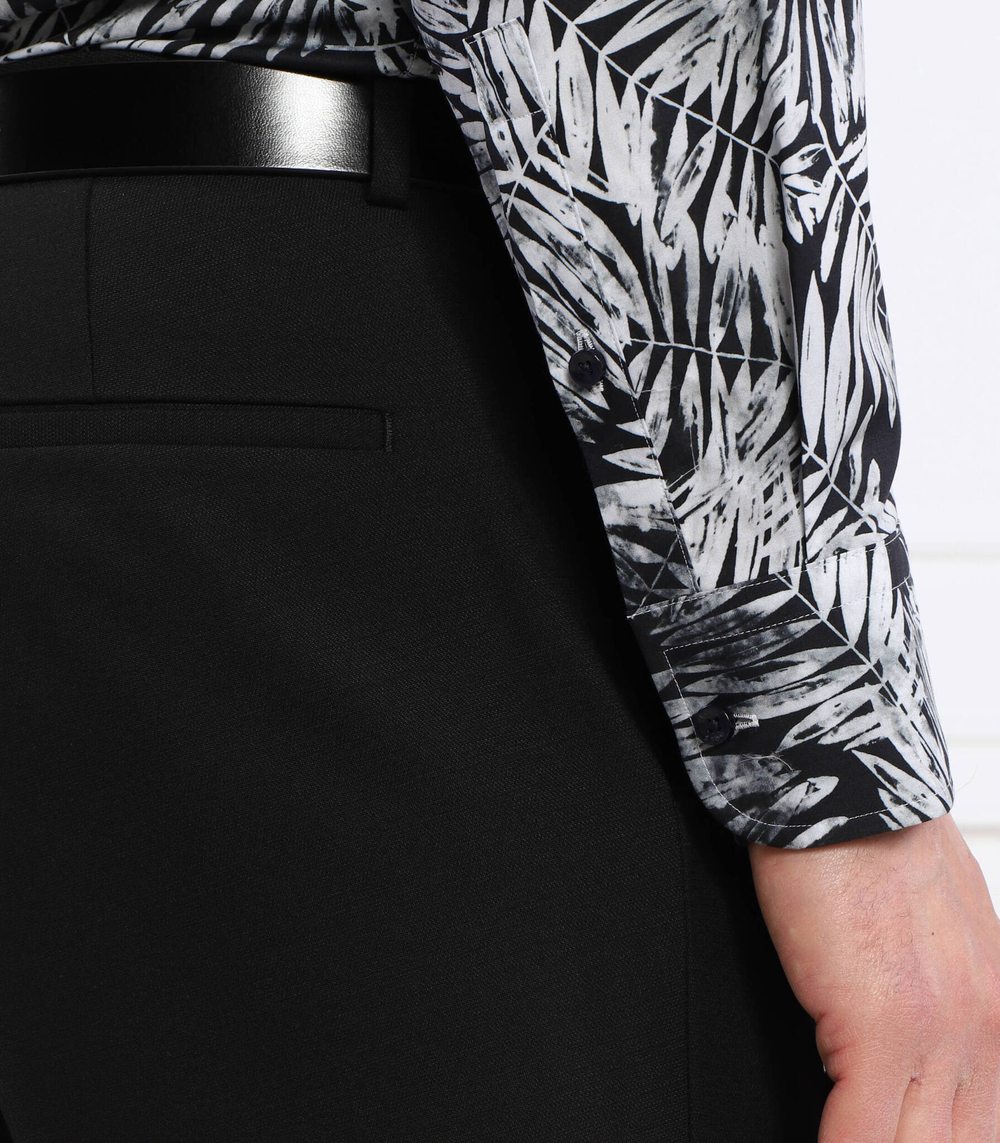 Рубашка H-HANK-kent-C1-214 BOSS BLACK - черный(50490034)