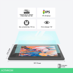 Графический планшет Parblo Coast 12pro Gen2 Black
