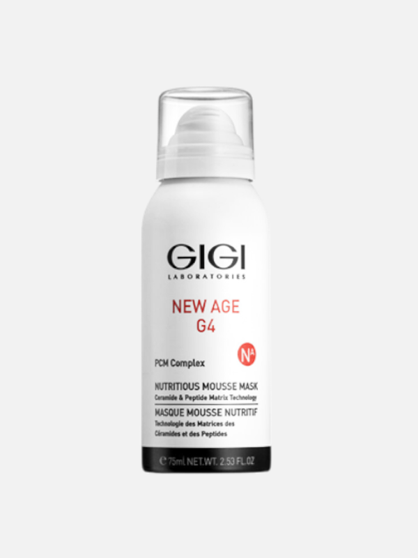 Маска-мусс пептидная Nutritious Mousse Mask, New Age G4, GiGi 75 мл