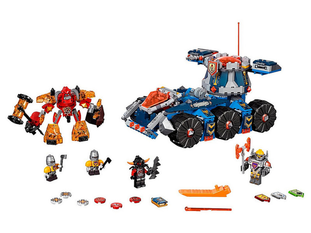 LEGO Nexo Knights: Башенный тягач Акселя 70322 — Axl's Tower Carrier — Лего Нексо Найтс Рыцари