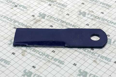 Нож РСМ 181.14.02.428 (ан. 42249) соломоизмельчителя (5мм, Ф18мм, наплавка) Сармат