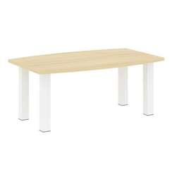 Yalta Стол переговорный LT.SP-3 Акация Лорка/Металл Белый 1800*1100*750