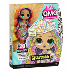 LOL SURPRISE - Кукла OMG Core Sketches Series 6 LOL OMG 581857