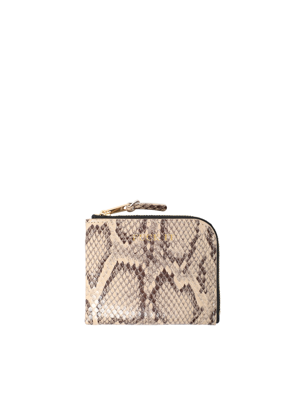 Бумажник На Молнии Fuck It Snakeskin Wallet