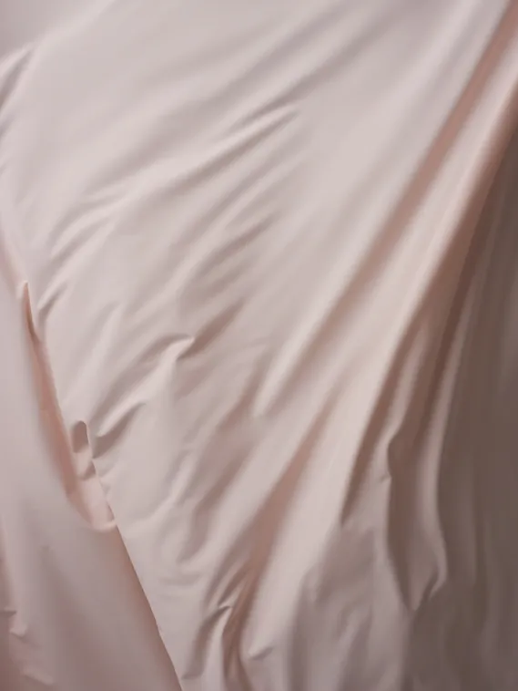 Микрофибра бельевая, эффект хлопка, Турция, пастельно-розовый