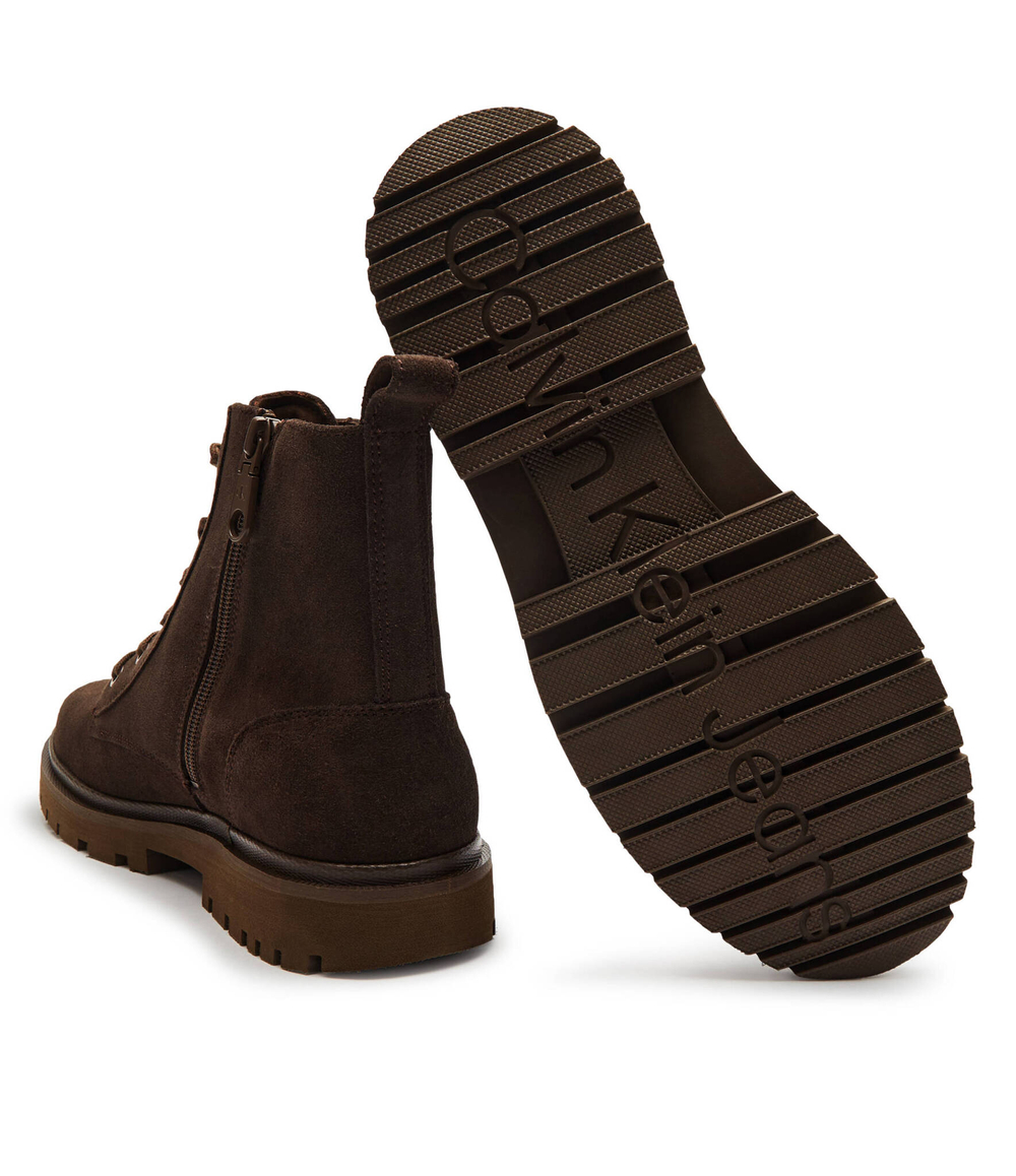 Кожаные трапперы CALVIN KLEIN JEANS - коричневый(YM0YM01070)