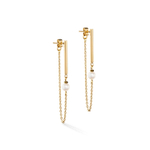 Серьги Coeur de Lion White-Gold 1113/21-1416