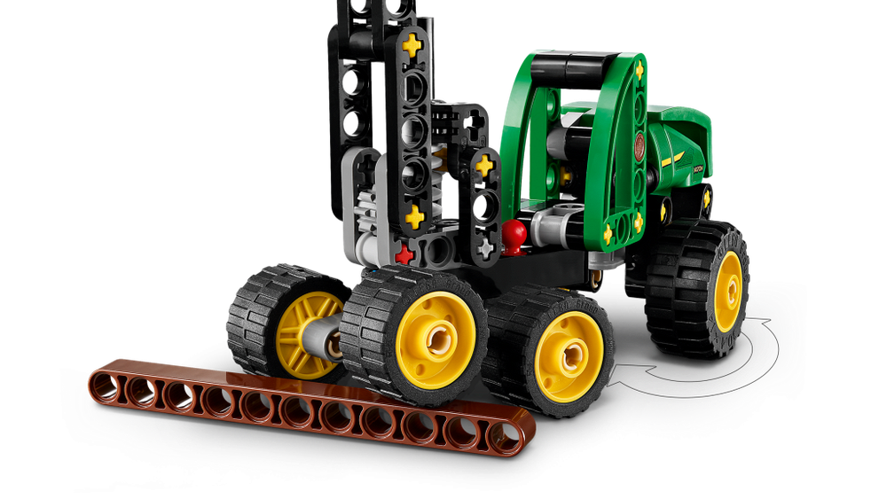 Конструктор LEGO 42218 лего Technic Колесный комбайн John Deere — 2в1, 10+