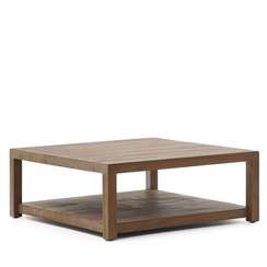 Журнальный столик Sashi 90x90 см из массива тика