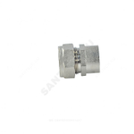 Муфта латунь никель 15Aх1/2" обжим/ВР STAHLMANN SSFL1501/2NEF