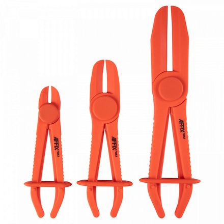 Цена на AFFIX (AF10960104) Зажимы для шлангов пластиковые 15-60 мм, 3 предмета