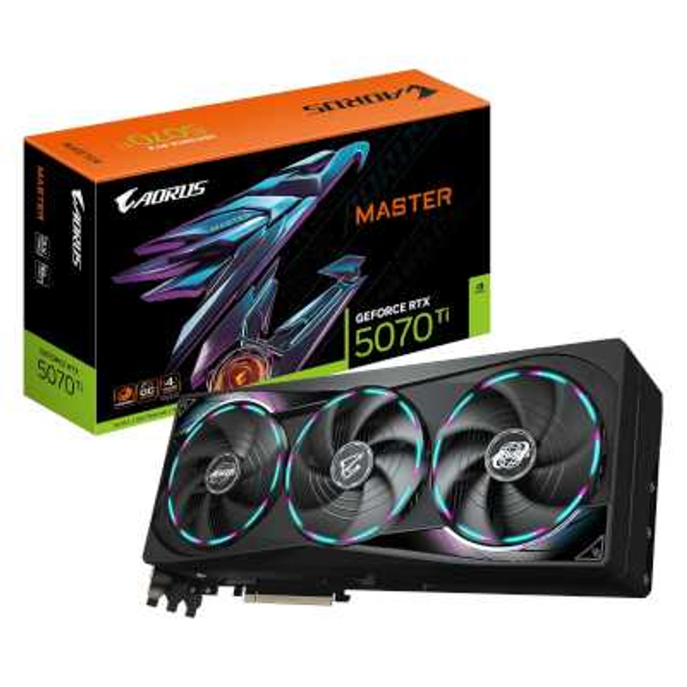 Видеокарта GigaByte nVidia GeForce RTX 5070 Ti 16Gb GV-N507TAORUS M-16GD 1.0