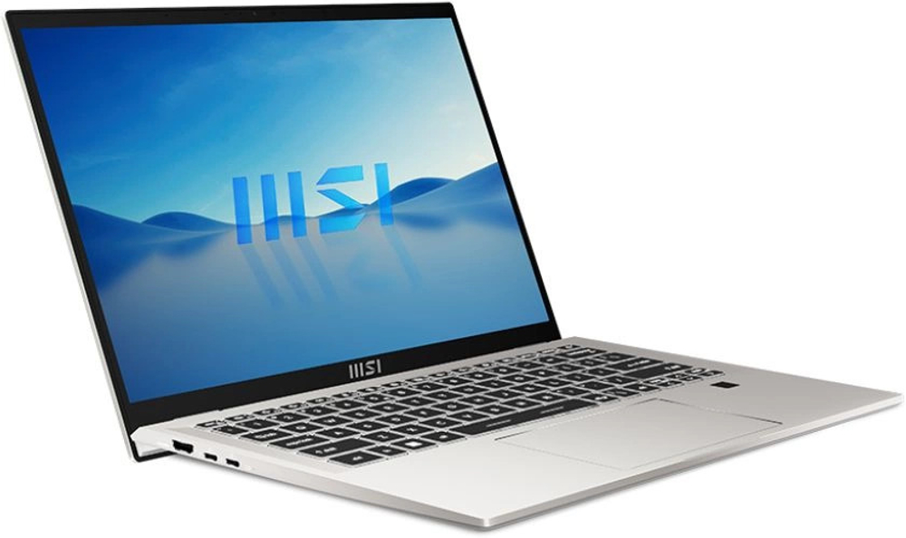 Ноутбук  MSI Prestige 14H B12UCX-608US 14 ", Core i5, 16 Гб RAM, 512 Гб SSD, GeForce RTX 2050, Серебристый