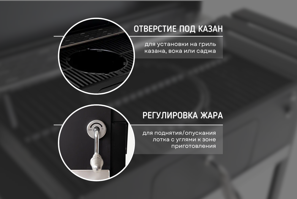 Барбекю гриль угольный Cronon Ember CA-003