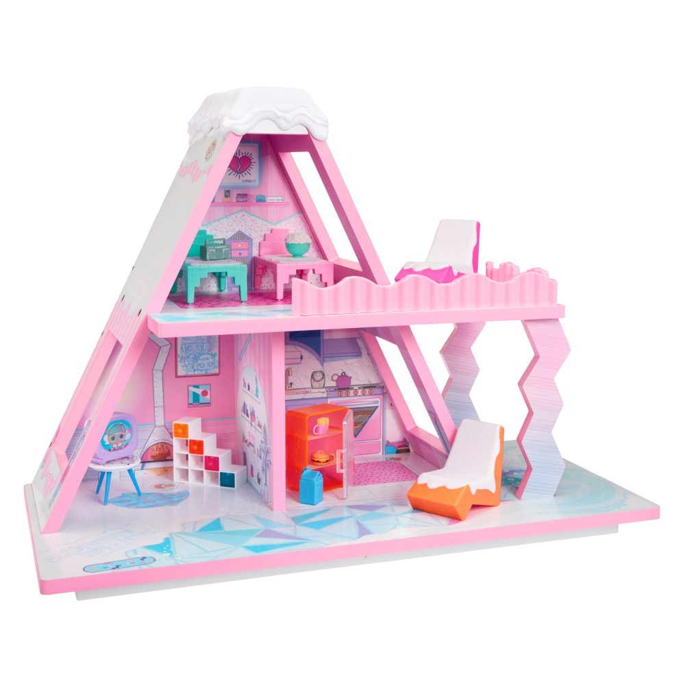 L.O.L. SURPRISE - Зимний домик Winter Snow Chalet для кукол LOL + аксессуары 427735