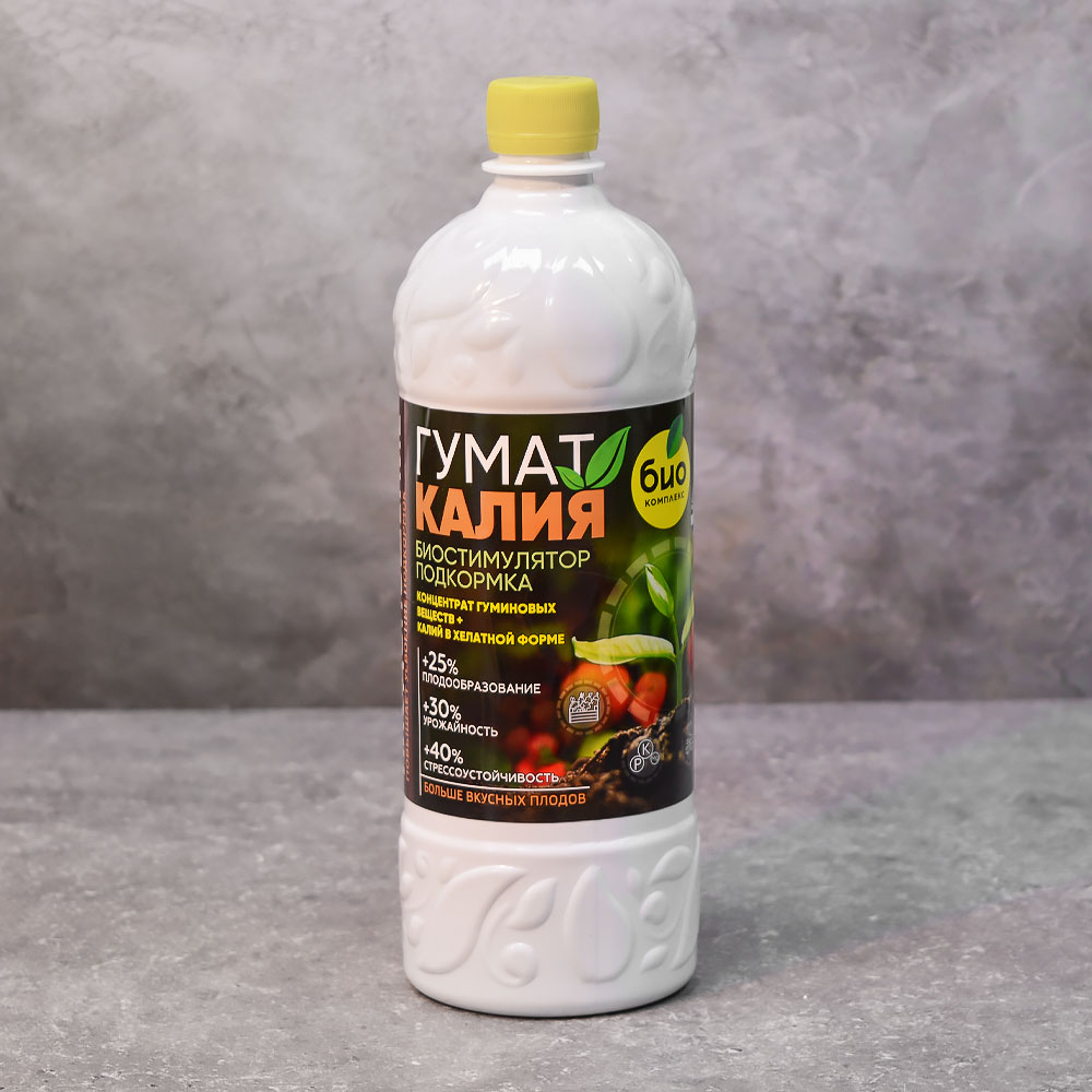 Гумат калия 1л БИО-комплекс (ЭкоФорвард)
