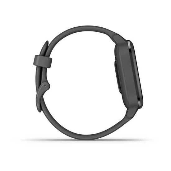 Смарт часы Garmin Venu Sq серый с алюминиевым безелем и силиконовым ремешком 010-02427-10