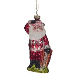 GAEM Украшение новогоднее "Дед Мороз", L6 W3,5 H13 см, 2в.