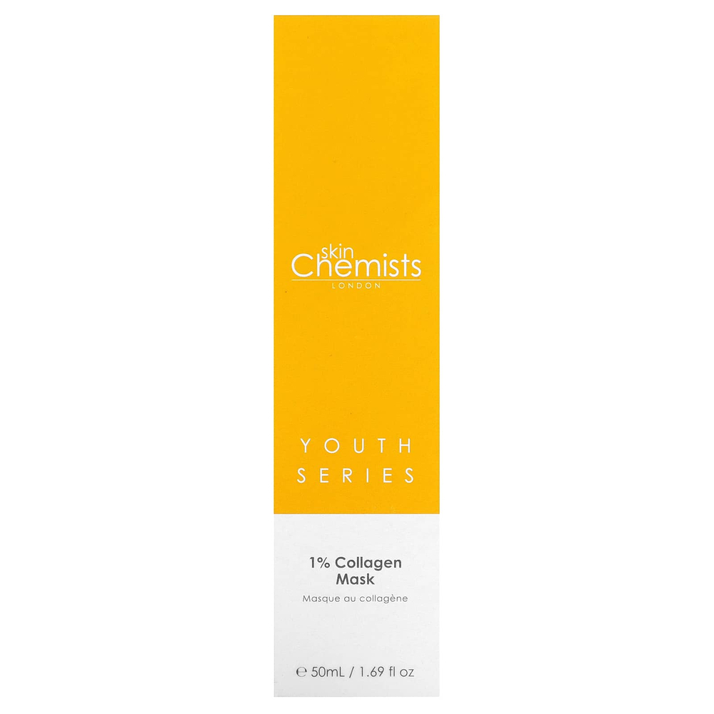 skinChemists, Youth Series, косметическая маска с 1% коллагеном, 50 мл (1,69 жидк. унц.)
