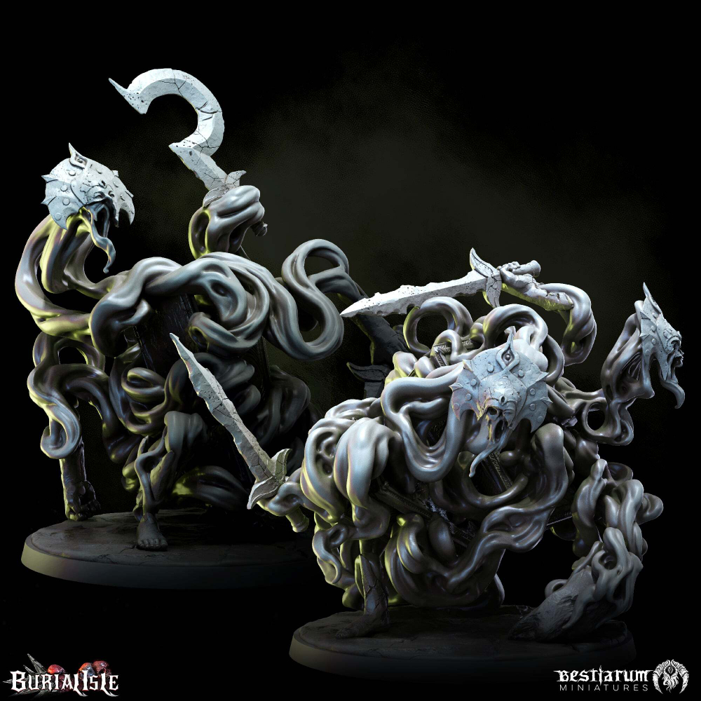 Погребальный остров Burial Isle 32mm Миниатюры