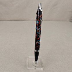 Ручка шариковая "Цветы России" с ручной росписью