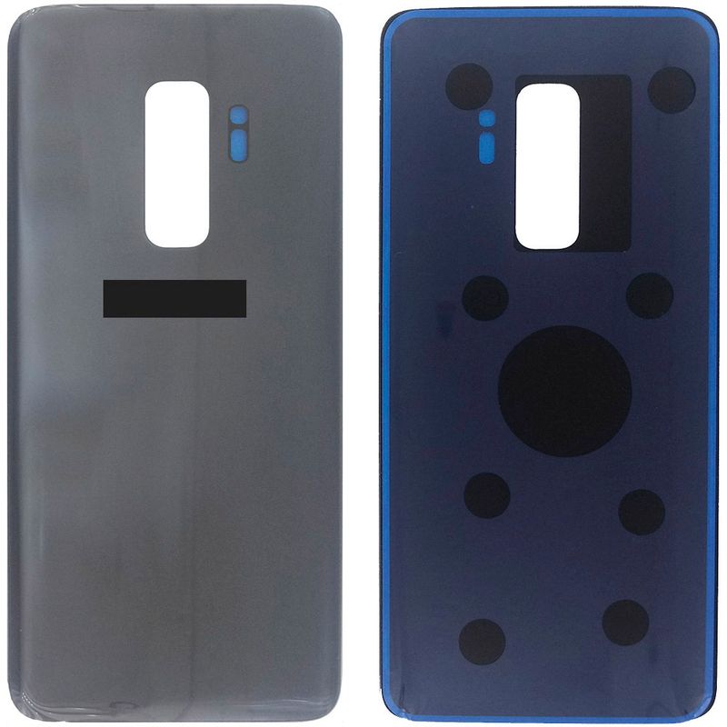 Задняя крышка для Samsung Galaxy S9 Plus G965F серая (Titanium Gray)