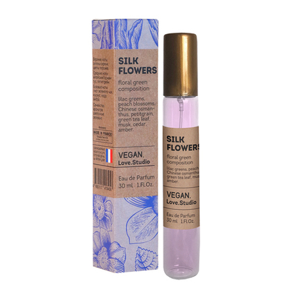 Вода парфюмерная Vegan Love Studio Silk Flowers (Веган Лав Студио Силк Флаверс) - 30ml for women