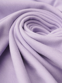 Кулирка на ластовицу лавандовая с лайкрой отрезами