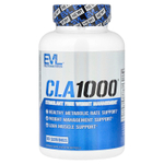 EVLution Nutrition, CLA1000®, средство для коррекции веса без стимуляторов, 90 капсул (1000 мг в 1 капсуле)