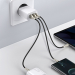 Зарядное устройство Baseus Compact Quick Charger 2U+C 30W - White