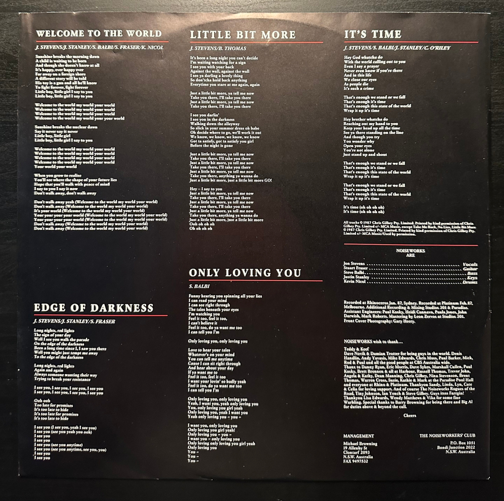 Noiseworks - Noiseworks (Голландия 1987г.)